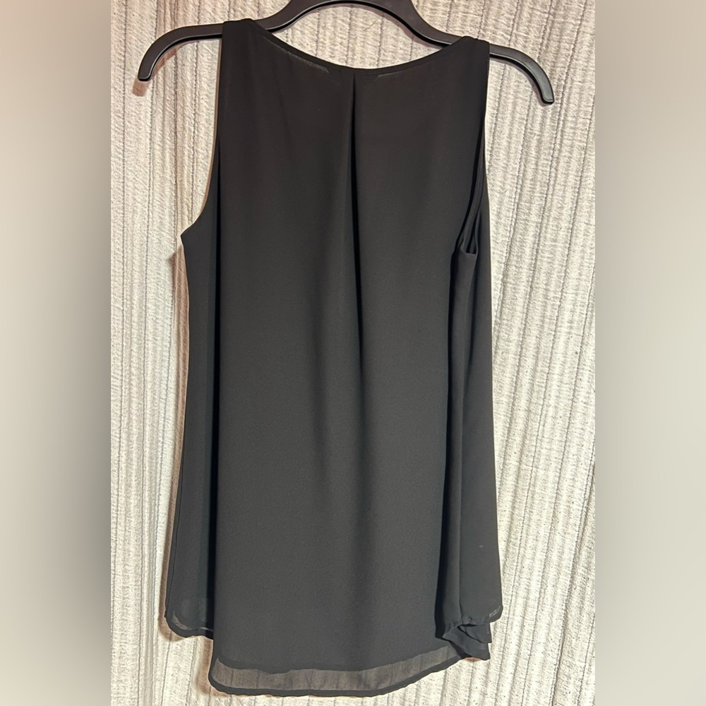 Naked Zebra Classic Black Sleeveless Top - Picture 4 of 4